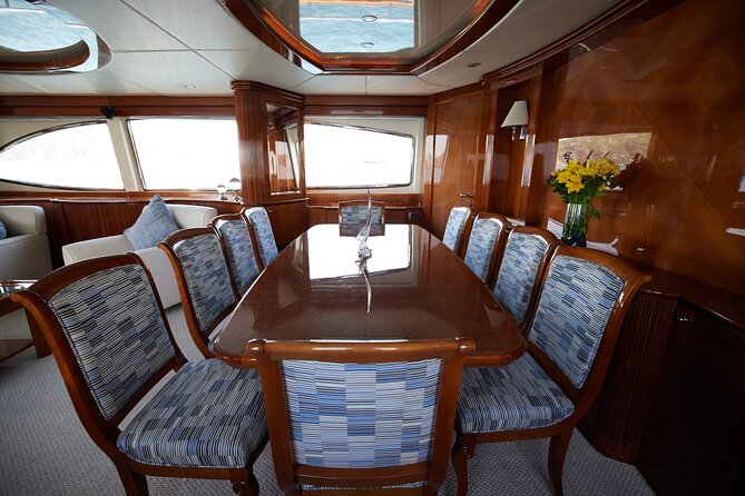 Number Juan 100ft Yacht Azimut Rental - Accessibility and Additional Info