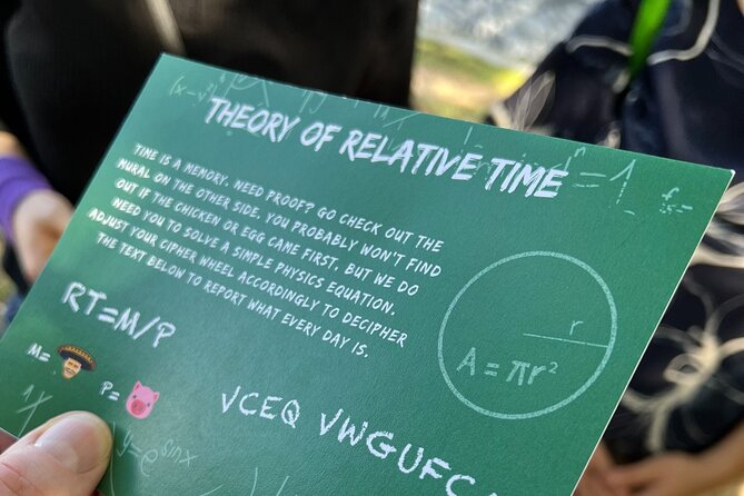 Outdoor Escape Game and Scavenger Hunt: Escape the Box - Completing Photo Challenges