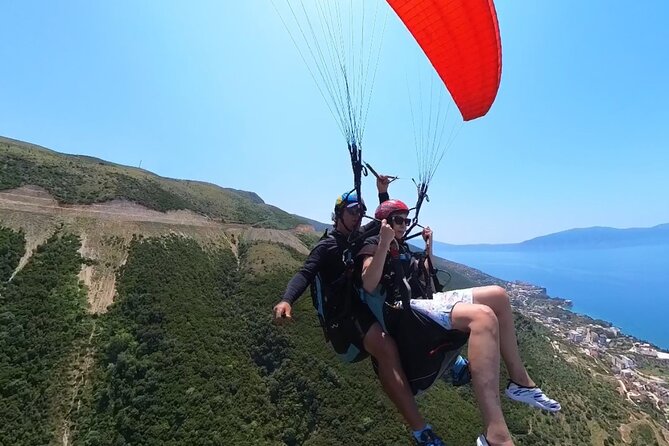 Paragliding Fly Tandem Vlora - Capturing Unforgettable Moments