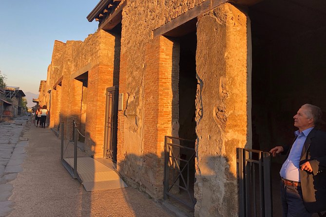 Pompei Guided Tour at Sunset - Ending at the Meeting Point