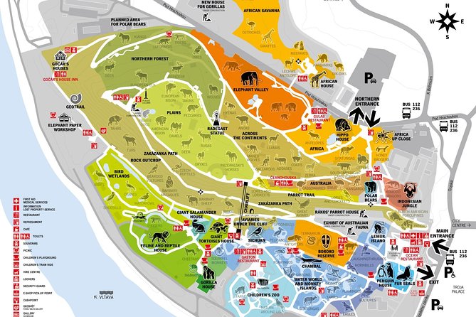 Prague Zoo Admission Ticket Including Round Trip Transfer - Zoo Highlights and Attractions