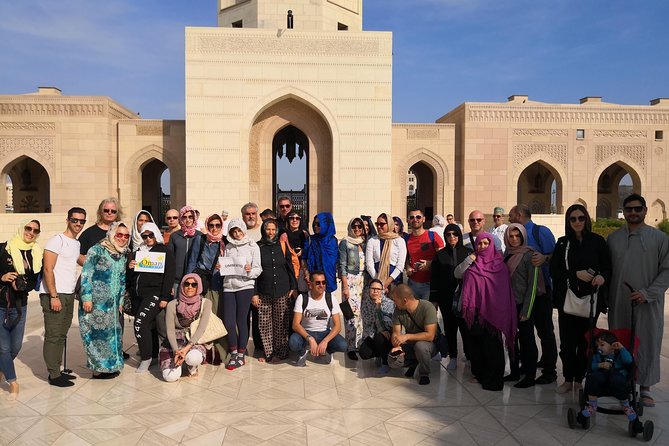 Premium Muscat Half Day Excursion-Italian Guide - Highlights: Sultan Qaboos Grand Mosque