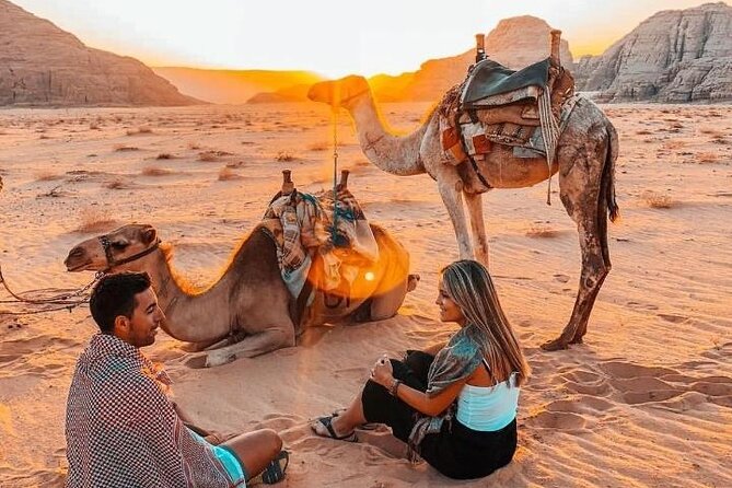 Private Camel Ride Sunset View at Wadi Rum - Reviews From Previous Guests