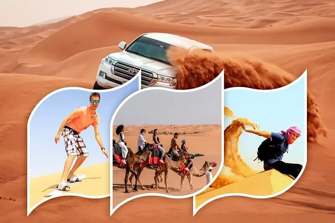 Private Half Day Desert Safari With Camel Riding and Dunes - Dune Bashing Adventure