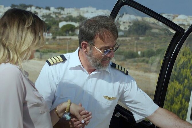 Private Helicopter Transfer From Paros to Folegandros - Booking and Confirmation