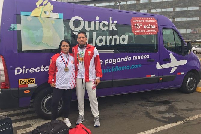 Private Transfer in Medium Van to Lima Airport (Quickllama Airport Shuttle) - Cancellation and Booking