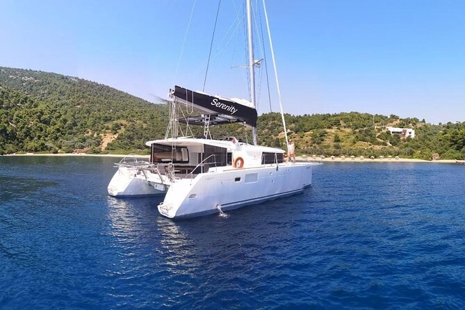Santorini Oia: Private Sunset Catamaran Cruise With BBQ & Drinks - Tour Details