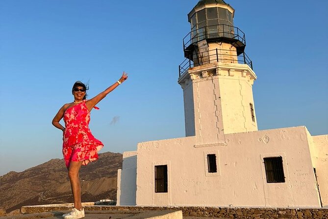 Small-Group Armenistis Lighthouse Sunset Tour in Mykonos - Highlights of the Armenistis Lighthouse