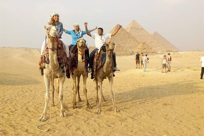 Sunset Camel Ride and Light Show From Cairo - Inclusions and Exclusions