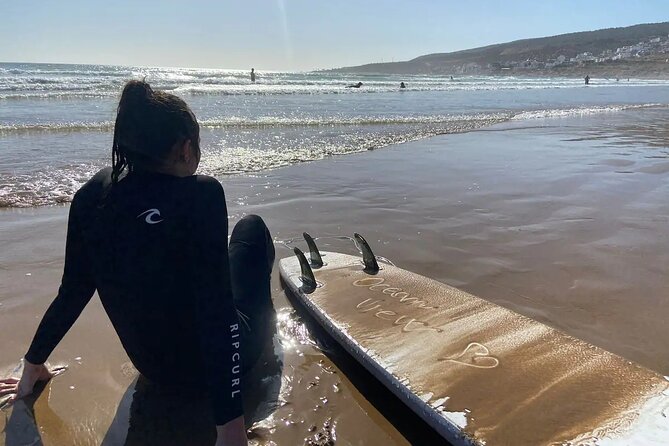 Surf Like a Pro With Professional Coaching in Taghazout - Serene Atmosphere and Stunning Coastal Views