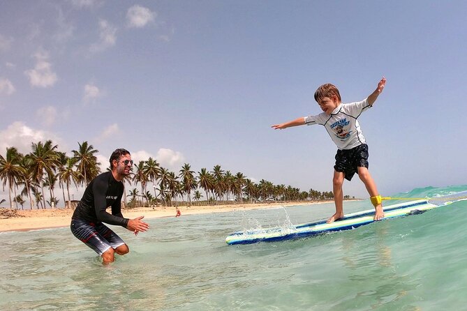 Surfing in Paradise, Macao Beach Punta Cana - Savor Refreshing Beverages