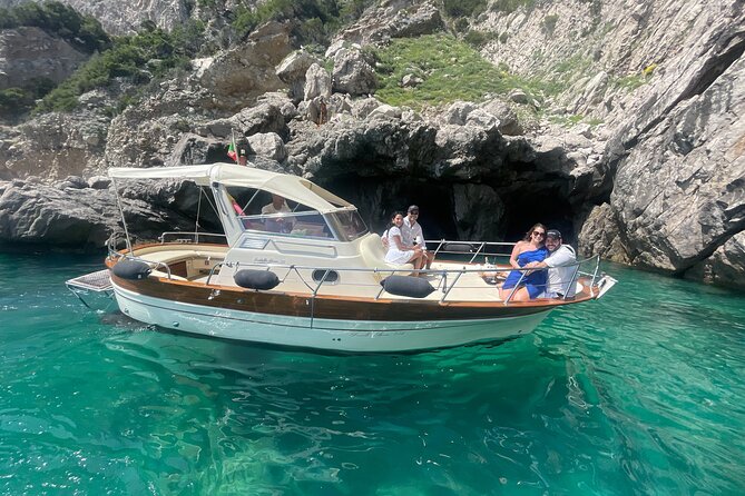 Three Hour Private Guided Tour of Capri With a Luxury Gozzo Cabin Cruiser - Group Size and Privacy