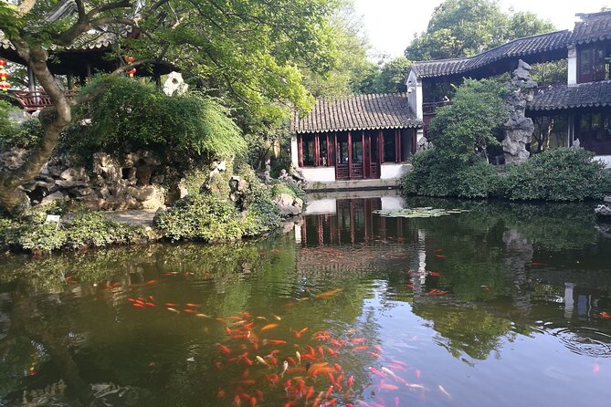 Tongli Water Town Private Day Trip From Shanghai With Tuisi Garden and Boat Ride - Tuisi Garden Exploration