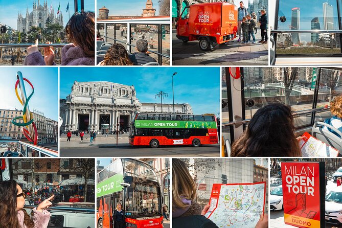 Tour of Milan by Open Bus, Valid for 3 Days - Booking Information