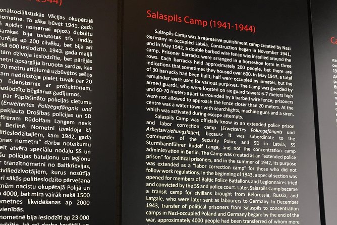 Visit of Salaspils Memorial Ensemble - Reviews and Feedback
