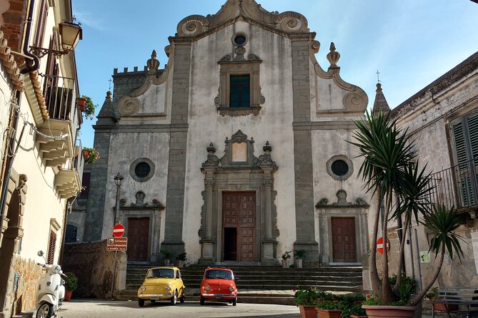 Visit the Godfather Locations by Classic Fiat 500 From Taormina - Classic Fiat 500 Transportation