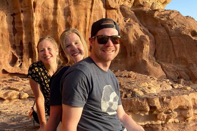 Wadi Rum 2-Day Jeep Tour With Meals and Overnight in Bedouin Camp - Guided Jeep Tour Highlights