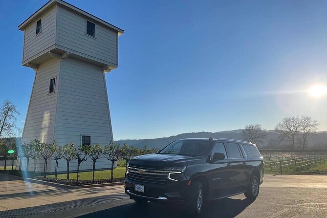Winery and Vineyard Transportation in Luxury Full Size Black SUV - Booking and Pricing