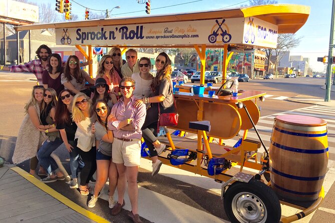 1.5-Hour Public Party Bike Ride in Downtown Memphis - Safety and Accessibility