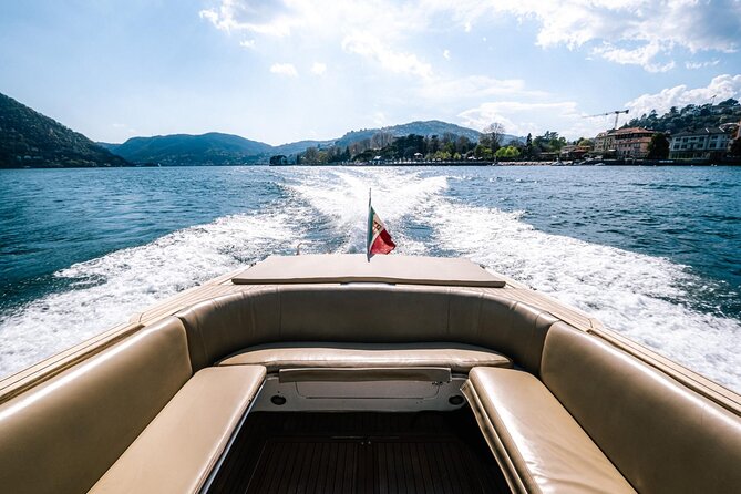 1 Hour Private and Guided Cruise on Lake Como by Motorboat - Boat Specifications