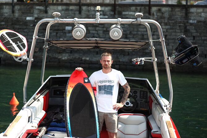 2H Wakeboard and Wakesurf on Lake Como With Mastercraft Boat - Refreshments Provided