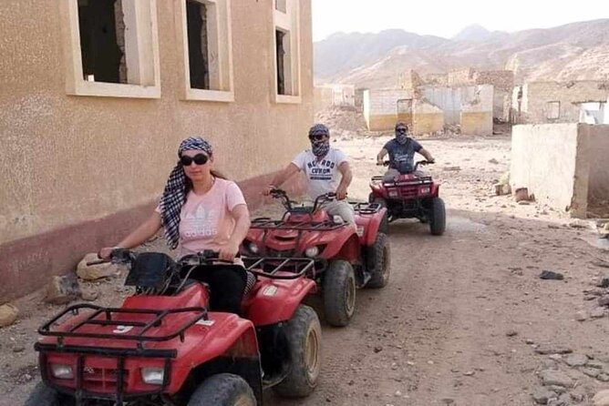 3 Hours Dessert Quad Safari Hurghada - Camel Ride Adventure