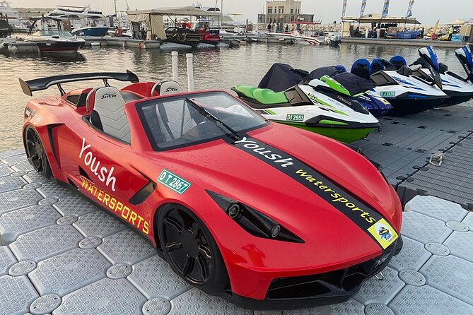 30MIN Jetcar Dubai With Burj Al Arab Views-Free Ice Cream - Booking Information