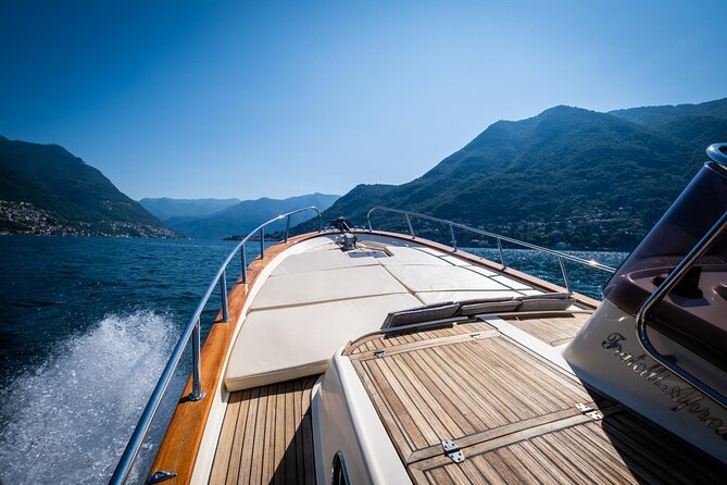 3H Private Cruise on a Beautiful Wooden Speedboat on Lake Como - Customer Feedback