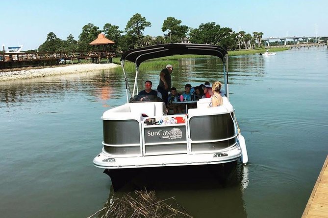 5-Hour Private Hilton Head Pontoon Boat Rental - Highlights of the Pontoon Cruise