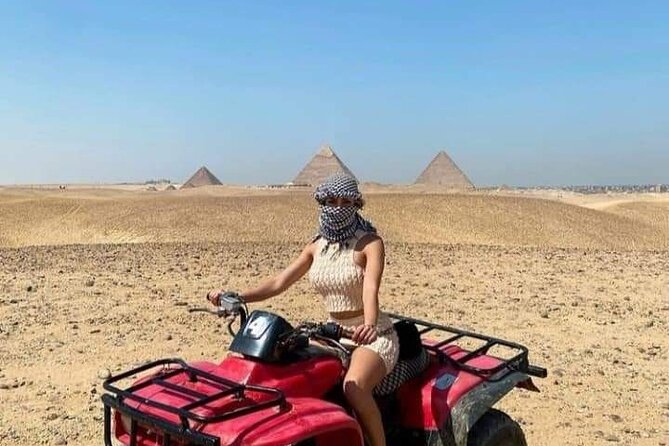 ATV Quad Bike Ride At GIZA Pyramids & BBQ Dinner. - Quad Bike Adventure at Giza