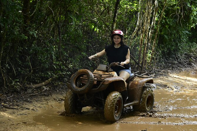 Atvs, Ziplines and Cenote From Cancun or Riviera Maya Snack and Water Included - ATV Driving and Ziplining