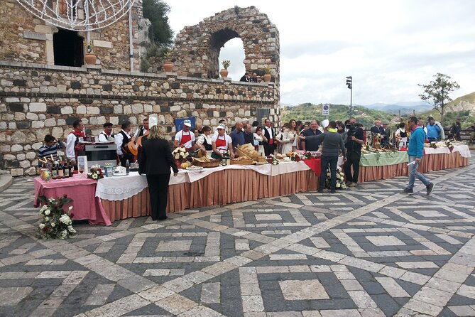 Best of Godfather and Taormina Tour With Street Food Tasting - Tour Highlights