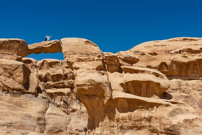 Best of Wadi Rum | Full Day Jeep Tour + Overnight in Bedouin Camp | Pack All-In - Navigate Canyons and Rock Formations