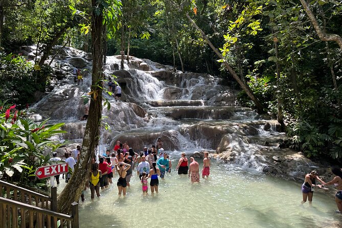Blue Hole, Dunn's River & Island Gully Falls Guided Tour - Blue Hole