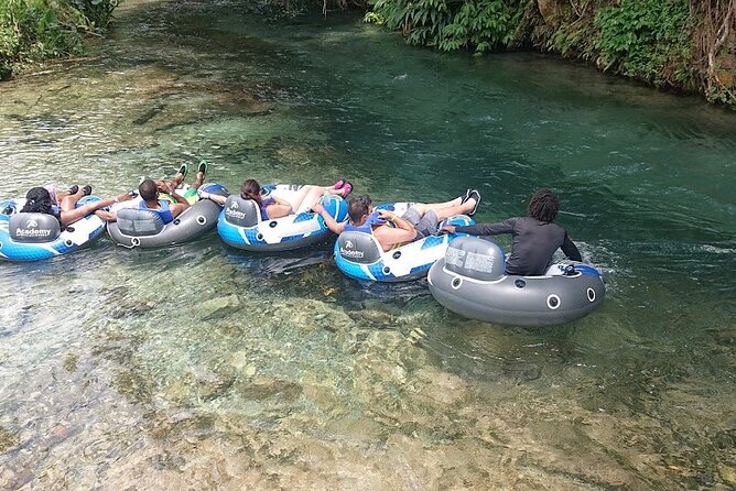 Blue Hole, River Tubing & Lunch Stop From Montego Bay & Falmouth - Tubing Down the River