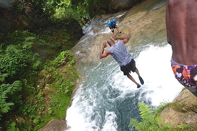 Blue Hole Waterfalls Tour From Falmouth - Exploring the Blue Hole Waterfalls