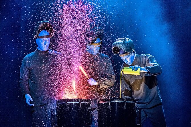 Blue Man Group at the Astor Place Theater in New York - Musical Talent and Percussion Skills