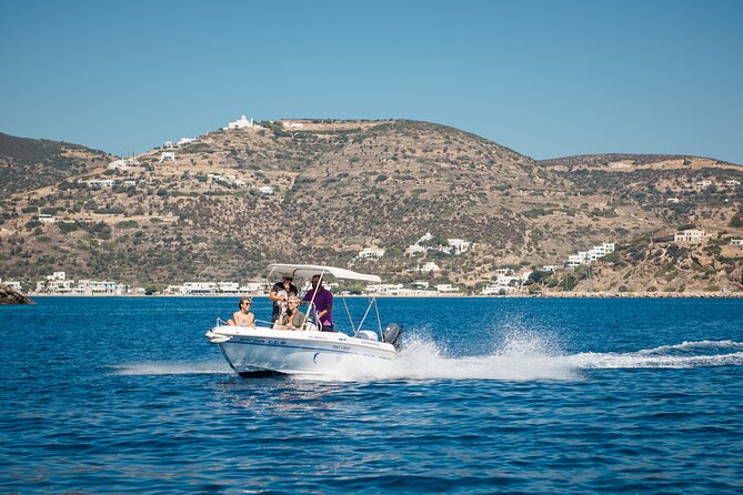 Boat Rental in Milos Island - Freedom on the Sea