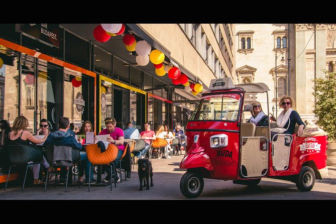 Budapest Private Tuk Tuk Tour With Wine Tasting and Cheese Platter - Wine and Cheese Tasting Experience