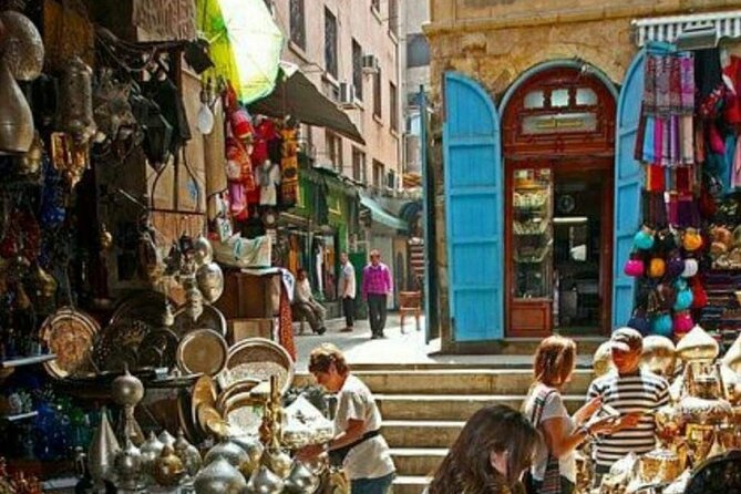 CAIRO TOUR Pyramids Sphinx Museum Bazaars Old Cairo and Lunch - Strolling Through Old Cairo