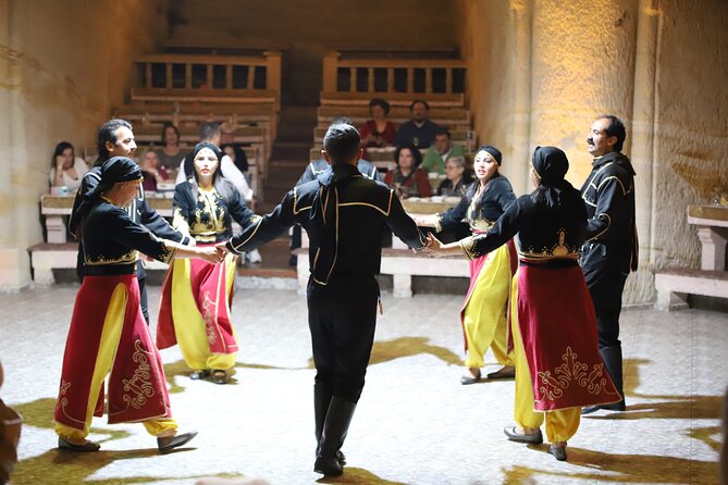 Cappadocia Traditional Turkish Night With Dinner (In Authentic Cave Restaurant) - Authentic Cave Restaurant Setting