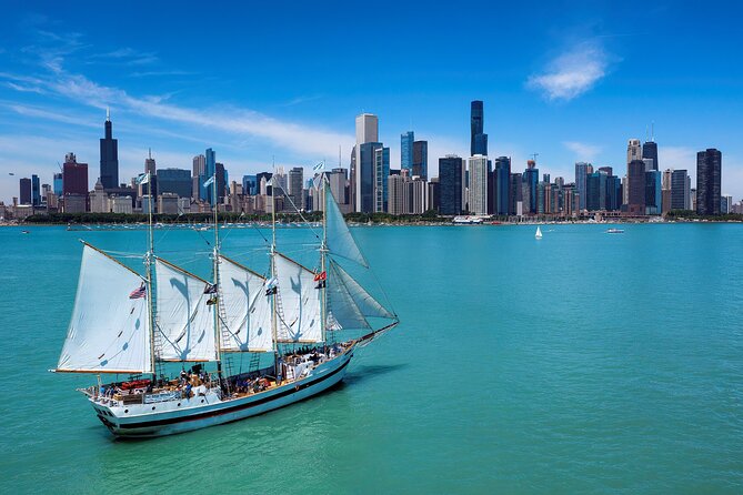 Chicago Skyline Sunset Sail Aboard a Tall Ship - Guests Memorable Experiences