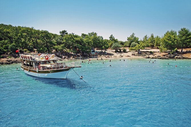Cleopatra Island Boat Trip From Marmaris With Lunch and Drinks - Itinerary