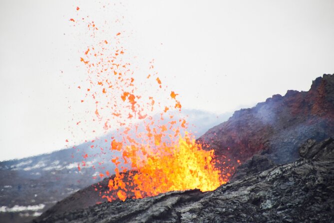 Combo: Active Volcano Guided Geldingadalur Hike and the Reykjanes Peninsula - Booking Information