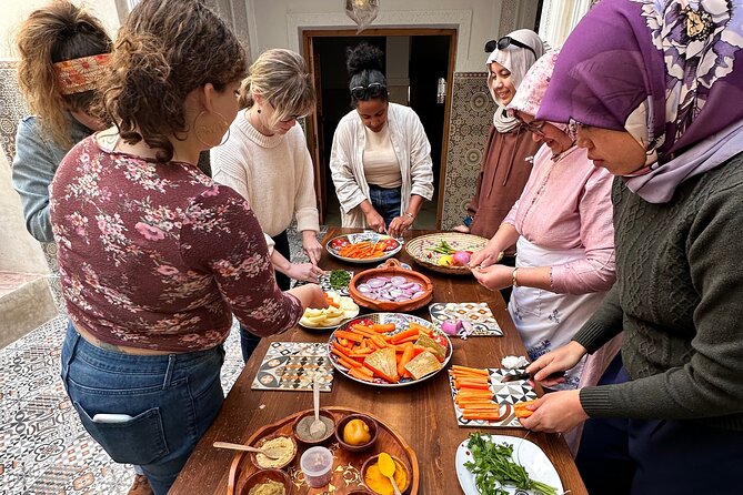 Cooking Class With Lacals in Marrakech . - Cultural Insights and Grocery Shopping