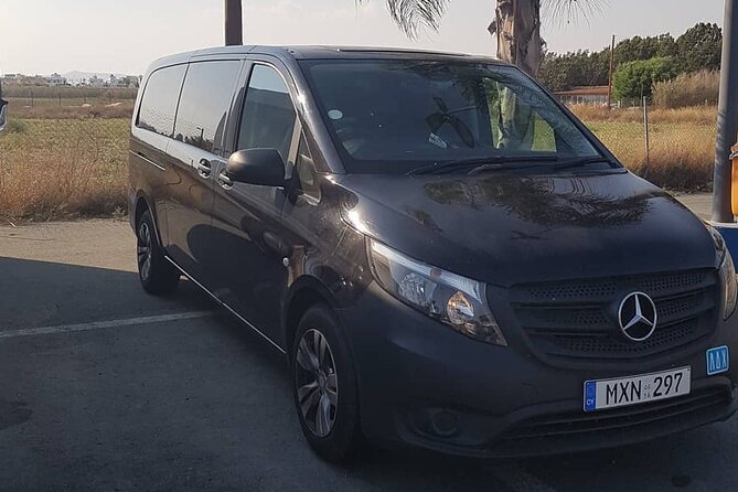 Cyprus Larnaca Airport Private Transfers to Protaras 1-8 Passengers - Cancellation Policy