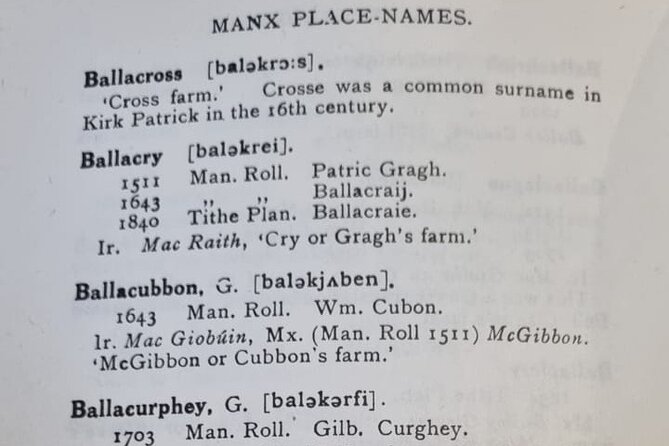 Discover Your Manx Ancestors on the Isle of Man - Discovering Manx Ancestors