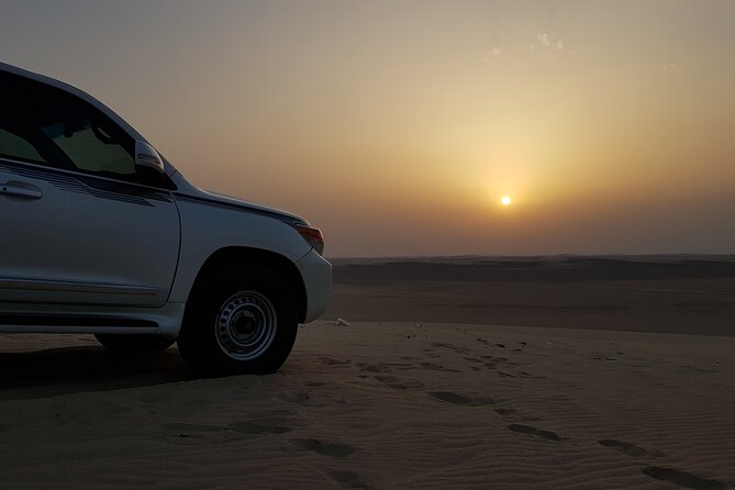 Doha: Sunrise /Sunset Desert Safari With Sand Boarding,Camel Ride - Pricing Information
