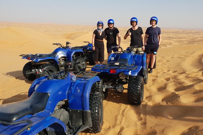 Dubai: Quad Bike Desert Adventure Safari, Desert Sand Boarding - Quad Bike Desert Adventure Safari