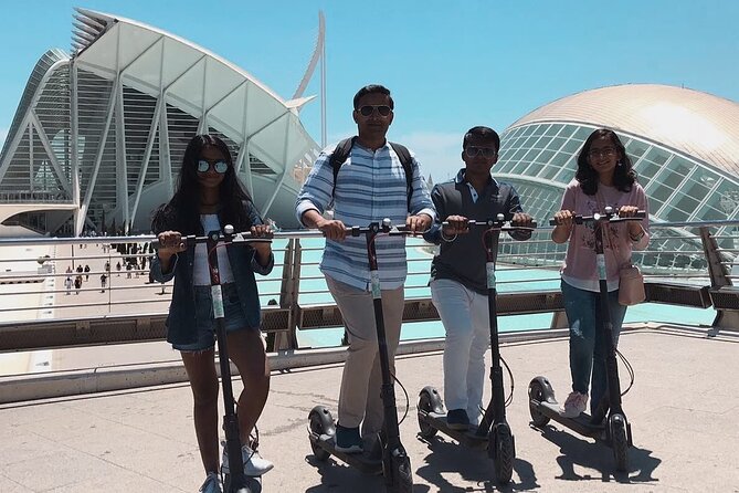 E-scooter City of Arts and Sciences Private Tour - Additional Information